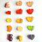 Assorted Quality Fruit OEM FDA soft Gummy Candy and Sour Gummy Worm