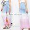 high waisr side split Maxi Skirt in Tie Dye