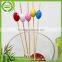 Welcome Wholesales environmental hosen fruit cocktail bamboo picks