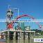 mechanical Pneumatic ship unloader of fixed type for bulk material