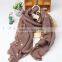 Wholesale Europe America Fashion Popular Cotton Polyster Mixed Kids Boys Girls Winter Scarf