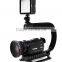 ET-DS01 Professional Camera Camcorder Action Stabilizing Handle gyro stabilized camera stabilizer dslr steady cam