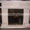nature marble hand carved indoor fireplace