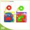 2016 new Custom Design educational toy Printing baby soft book