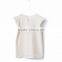 Cotton sleeveless undershirt tank baby shirt top girls t-shirt with chest print