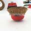 4"Steel Wire Cup Brush,small wire brush,round wire brush