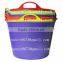 purple laundry basket