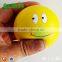yellow PU foam ball anti stress toy ball
