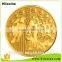 custom metal coin Wholesale gold plated coins