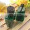 Green rectangle lotion bottle with screw cap