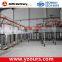 Powder coating production line for metal finishing