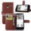 Stock Flip Wallet Mobile Phone Leather Case For Alcatel pixi 3 (4.5)With Stand