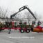 ZM Series Log Trailer Crane ZM3004,3 tonTimber Trailer with Crane,Tractor mounted model((1 ton,3 ton,5 ton,8 ton,10ton,12 ton) )