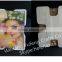13x18cm glass clip photo frame with foam padding