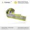 TOPKO woven weaving digital logo jacquard non-toxic cotton elastic yoga strap