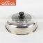 Removable stainless steel cookware food double layer stainless steel food steamer pot