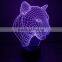 Color Change 3D Leopard LED Light