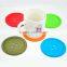 Wholesale Custom BPA Free Silicone Drink Coasters