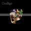 Fashion Jewelry Shinning Crystal Snake Ring Ladies Wedding Birthday Party Show Gift Dresses Apparel Promotion Accessories