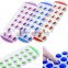 21 Hole Ice Cube Tray Easy Pop Maker Ice Cube Plastic Silicone Top Mould