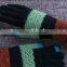 Wholesale Contrast Color Touch Sreen Gloves For Lifestyle With 2 Conductive Fiber Fingertips