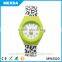 kid beautiful different colours silicon watch bracelet