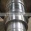 Forged steel shaft head, roll shaft ,drive shaft with large diameter used in roll for paper machine