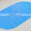 cute foots pattern and safty with suction cups pvc bath mat