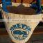 Recyclable canvas bag round bottom bag