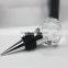 Bottle decorative transparent crystal ball wine stopper