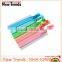 Colorful elastic hair tie fold over elastic girls hair band