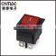 T85 rocker switch Kcd5 series switch 10a 250v 5e4 6 pins illuminated rocker switch