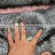 Natural color fur pelt real Silver Fox