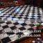 RP black and white vinyl floor in promotion