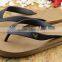 Summer new premium Europe and the United States men's beach flip-flops Pure color cool fashion slippers                        
                                                Quality Choice