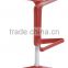 Promotional Cheap PP Plastic Orange Bar Stool High Chair