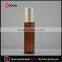 10ml amber roll on essential oil glass bottle with stainless roller balls