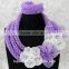 2016 Fashion beads jewelry sets Nigerian bead necklace bridal jewelry set wholesale