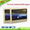 800*480 RGB 10.1 inch automobile headrest dvd player for bmw