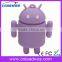 Best gift android robot usb, pvc android robot shaped usb flash drive