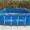 PVC Tarpaulin liner Collapsible and foldable 10000 gallon fish farming tanks