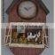 Country Sytle Farm Polyresin Wall Clock