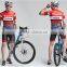 Custom winter cycling clothing, high quality bicyle shirts/cycling jersey