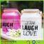 Eco-friendly recyclable painted colorful glass glass votive candle holder for wedding
