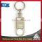 China professional factory OEM movable lock zamac keychain