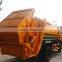 Dongfeng 12 cbm yellow refuse collector truck for sale