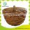 Bamboo weaving multi use hanging basket
