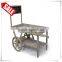 Wooden Retail Display Cart with Chalkboard contemporary bar cart                        
                                                Quality Choice