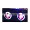 Double 10 inch karaoke bluetooth lighting amplifier speaker with EQ