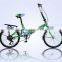 20-inch high-carbon steel folding bike gear shift bike woman